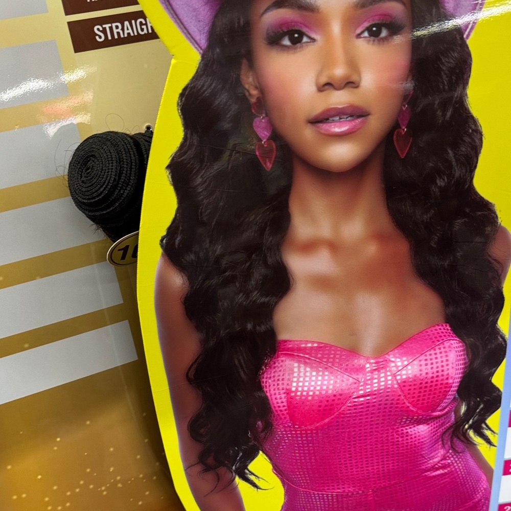 Pristine Crush Pop Deep Wave Extensions - Natural Black 18-20-22